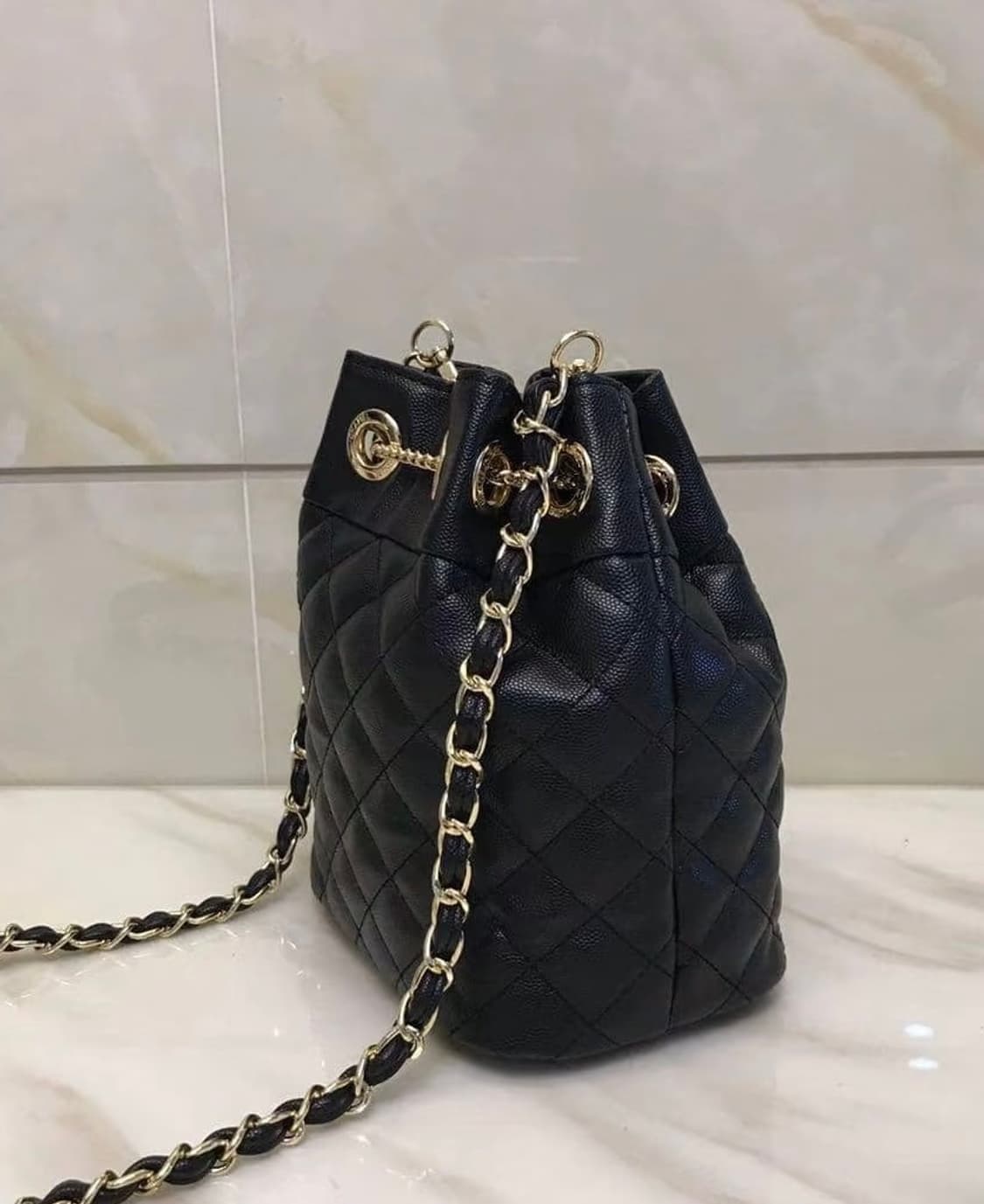 샤넬 뷰티 체인 복조리백 버킷백  상품이미지4