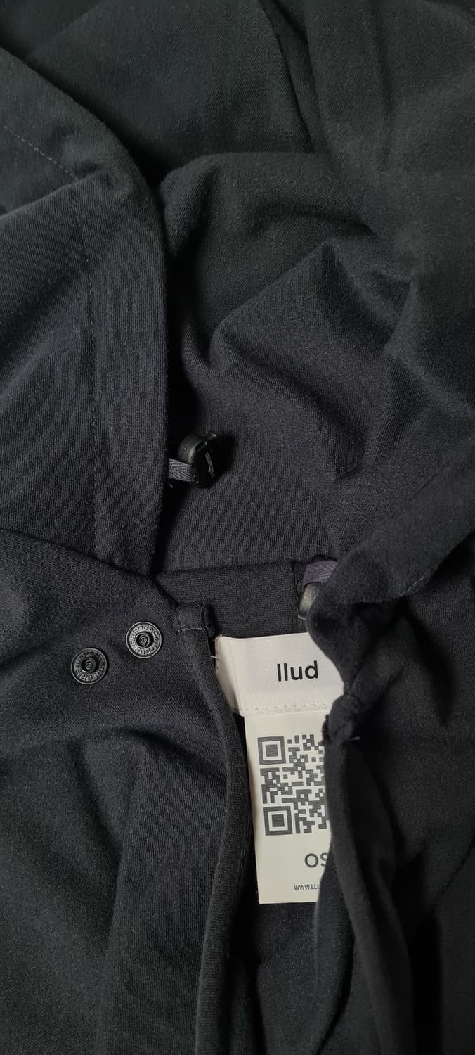 llud  후드 스카프 Charcoal 상품이미지3