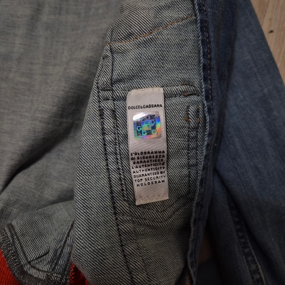 돌체앤가바나 이태리 여성 데님 청자켓 (36) 상품이미지7