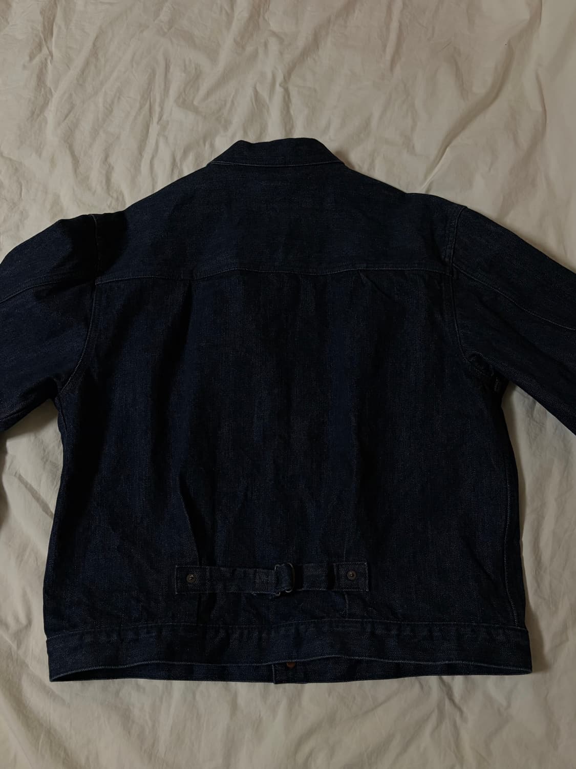 캐피탈 데님 14oz 1ST JKT 자켓 흑사, 3size 상품이미지5