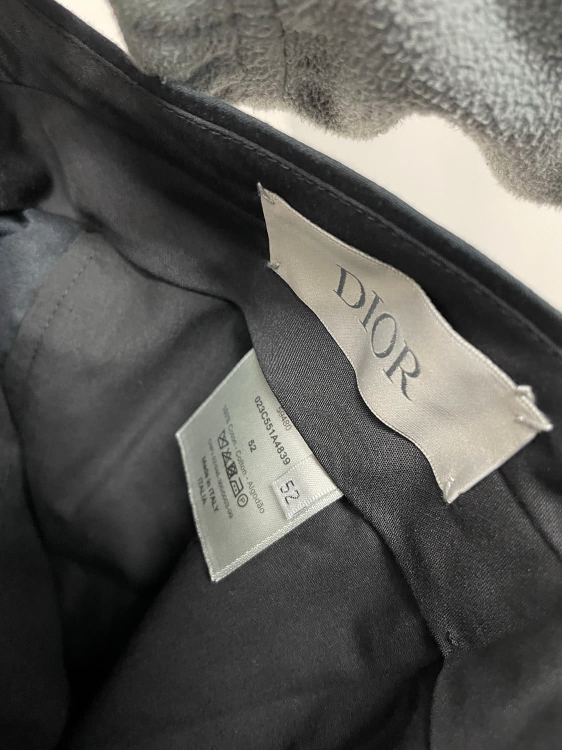 디올 코튼 카고 팬츠 H1542 상품이미지5