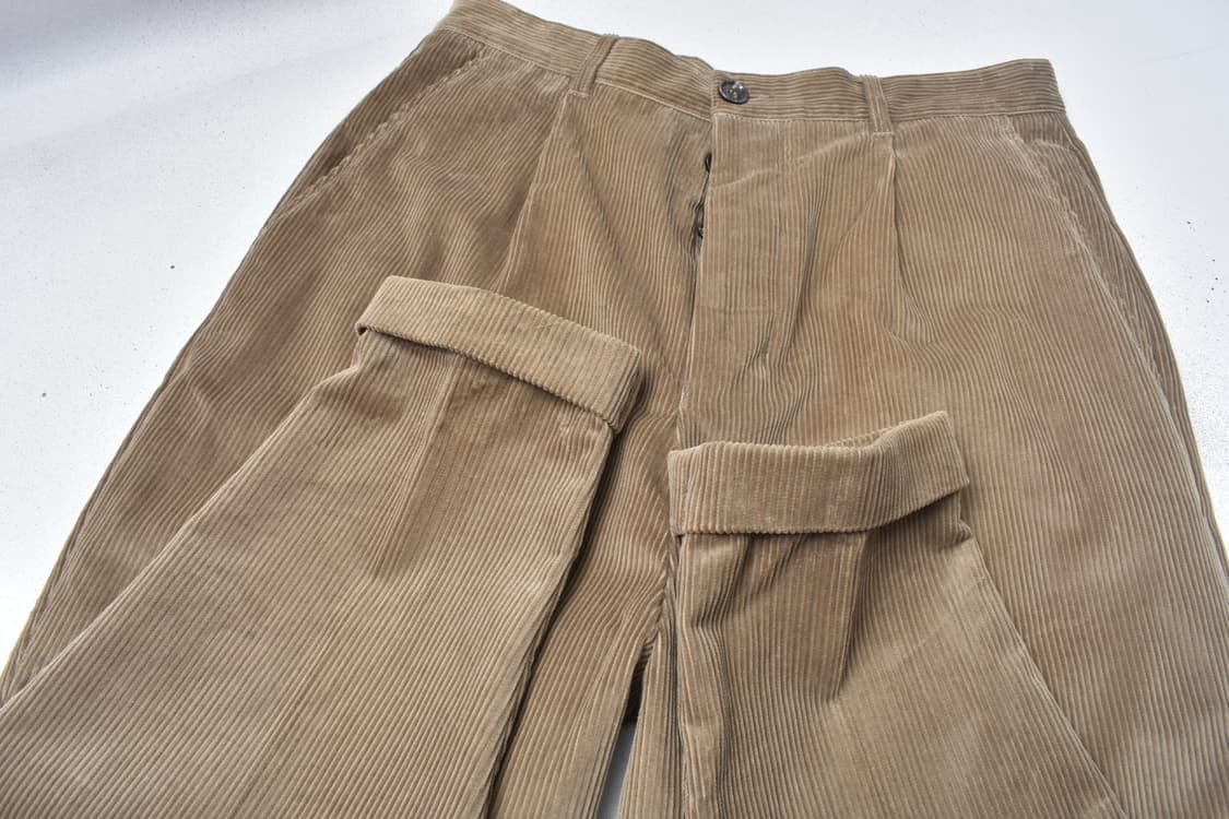 아미 캐롯핏 코듀로이 팬츠 골덴바지 L N0830 상품이미지7