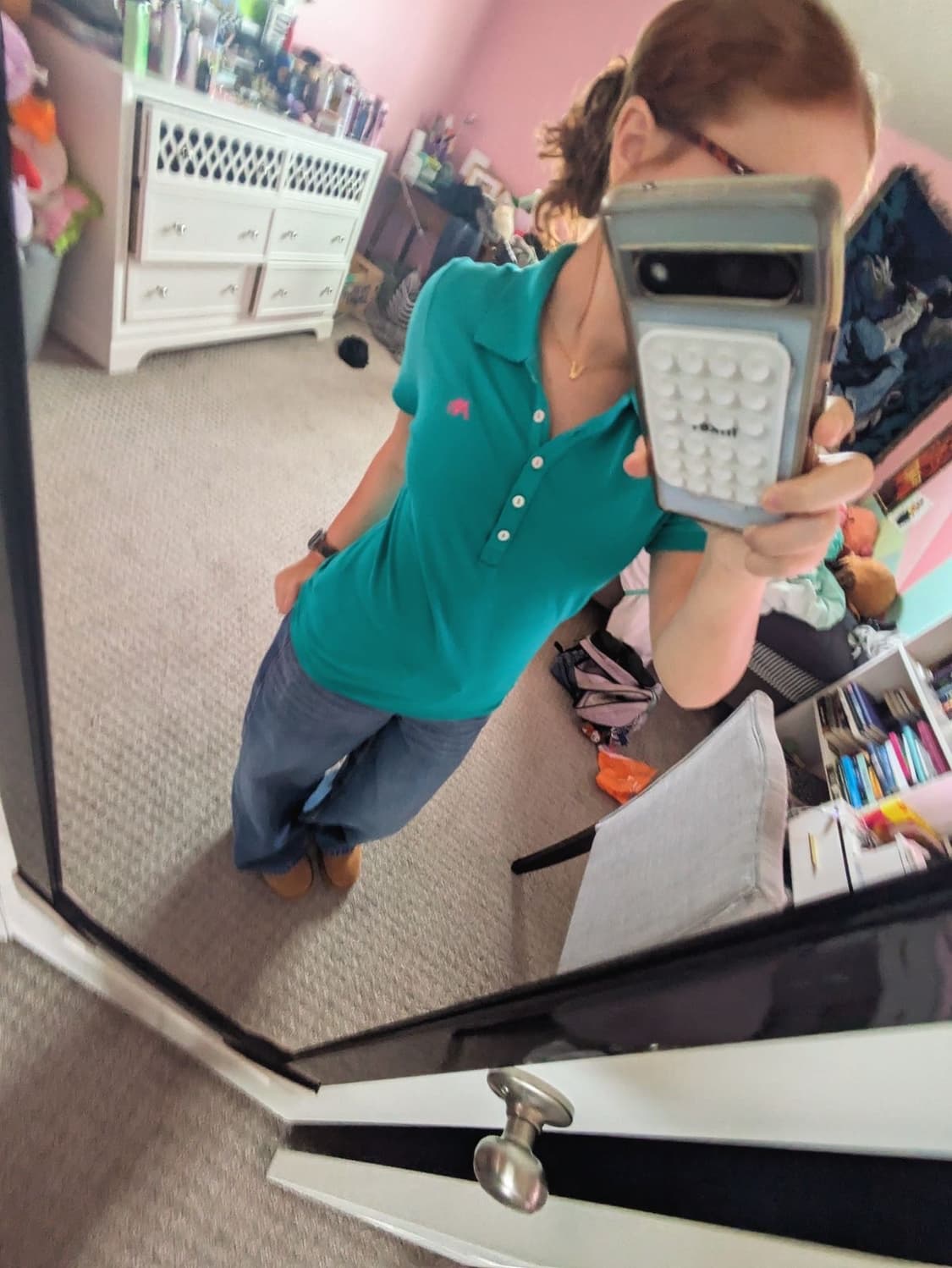 폴로 녹색 반팔 폴로티 상품이미지1