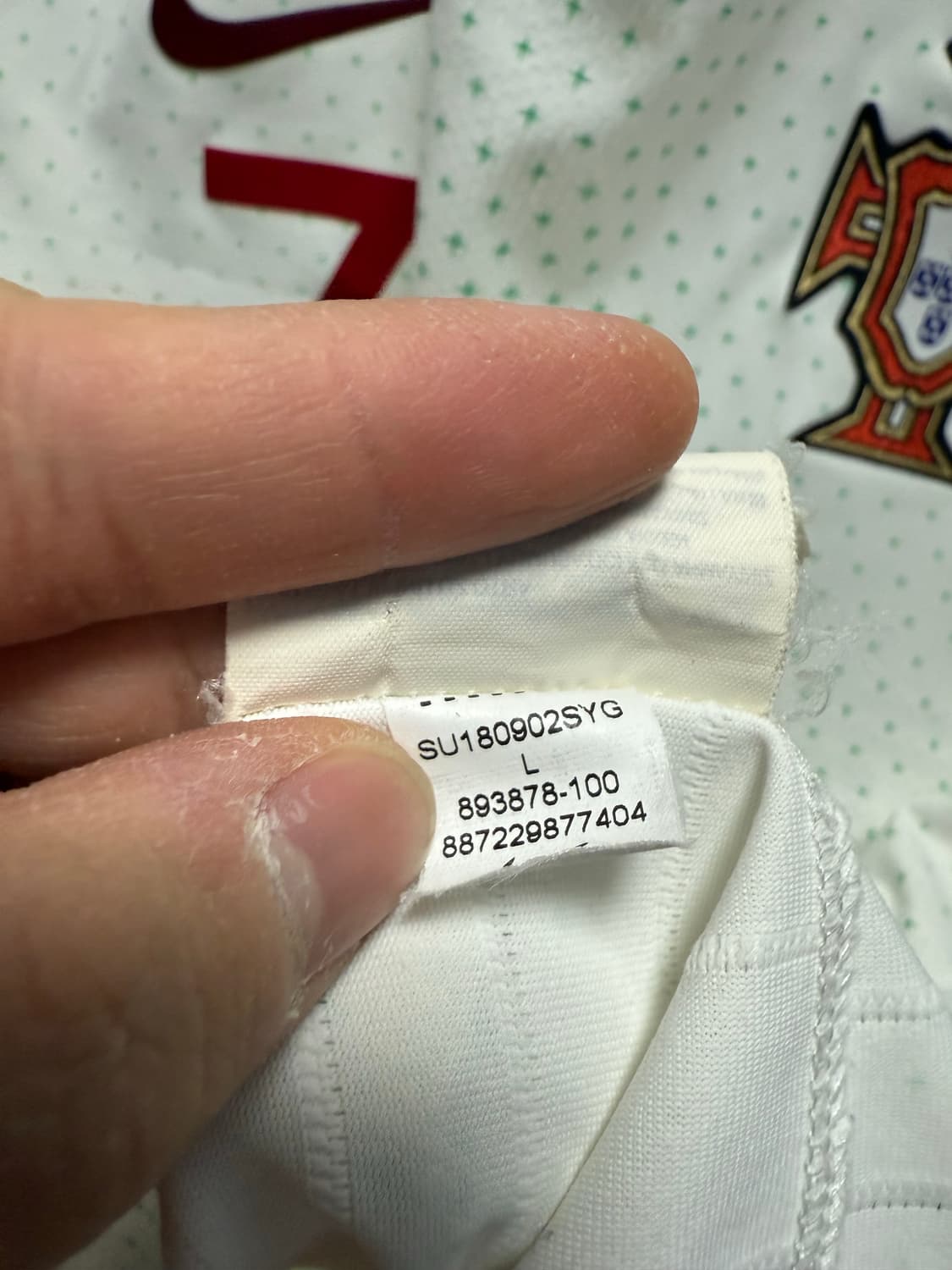 18-20 포르투갈 어센틱 호날두 유니폼 상품이미지3