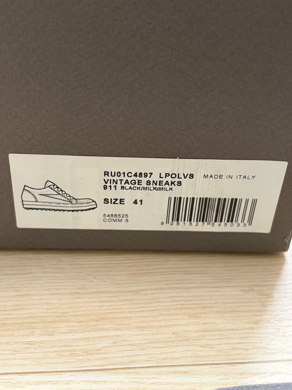 [41]릭오웬스 빈티지 스니커즈 릭반스 상품이미지9