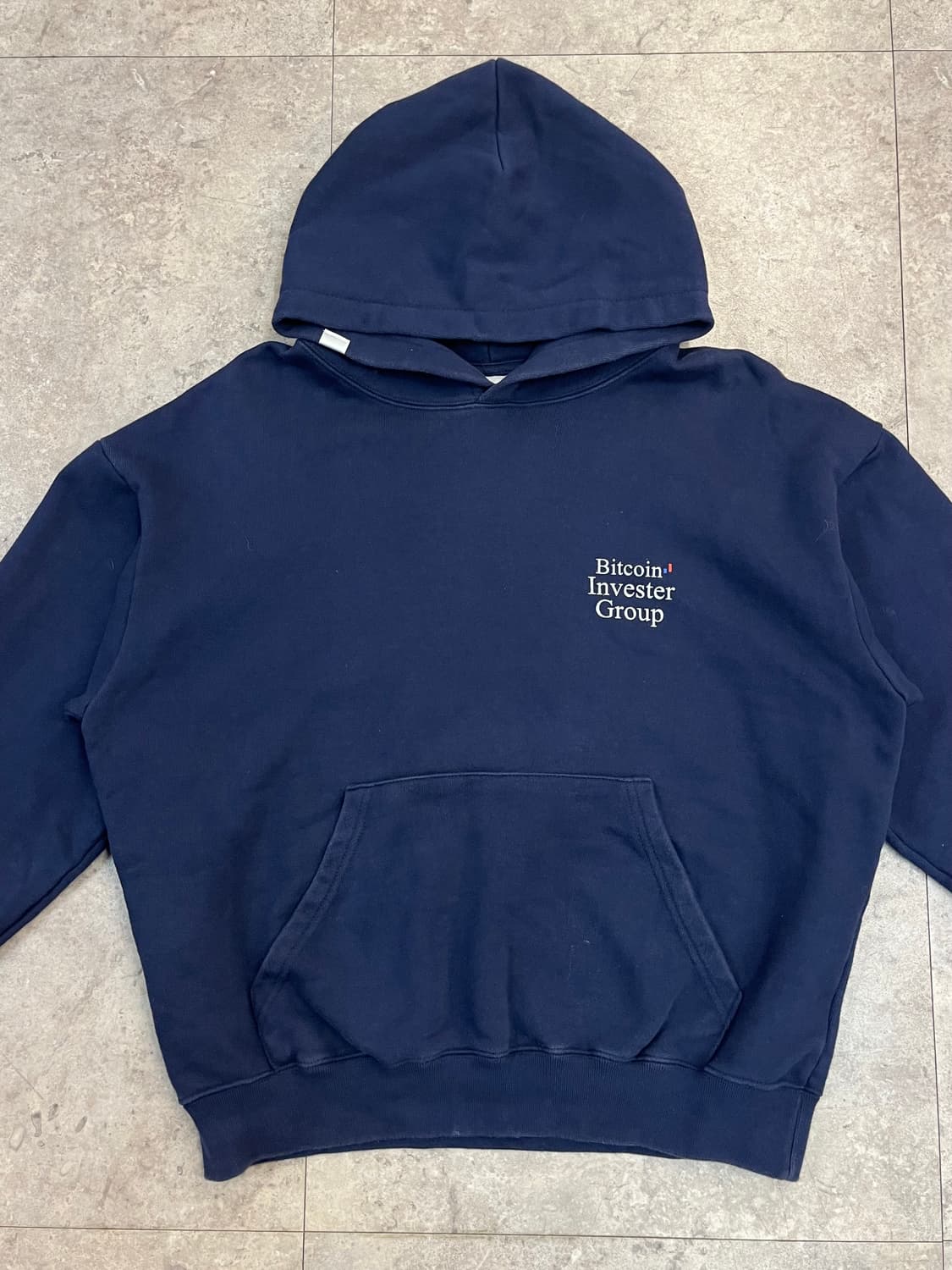 노매뉴얼 비트코인 후드티 네이비 S #csz2393 상품이미지6