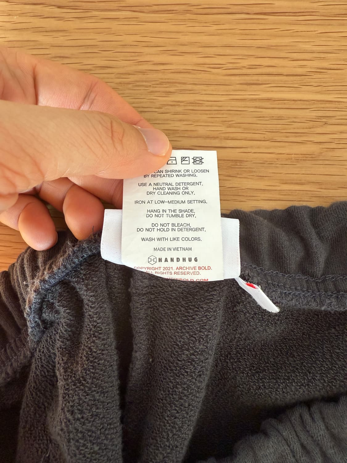 아카이브 볼드(ARCHIVE BOLD) 스웻 팬츠  상품이미지8