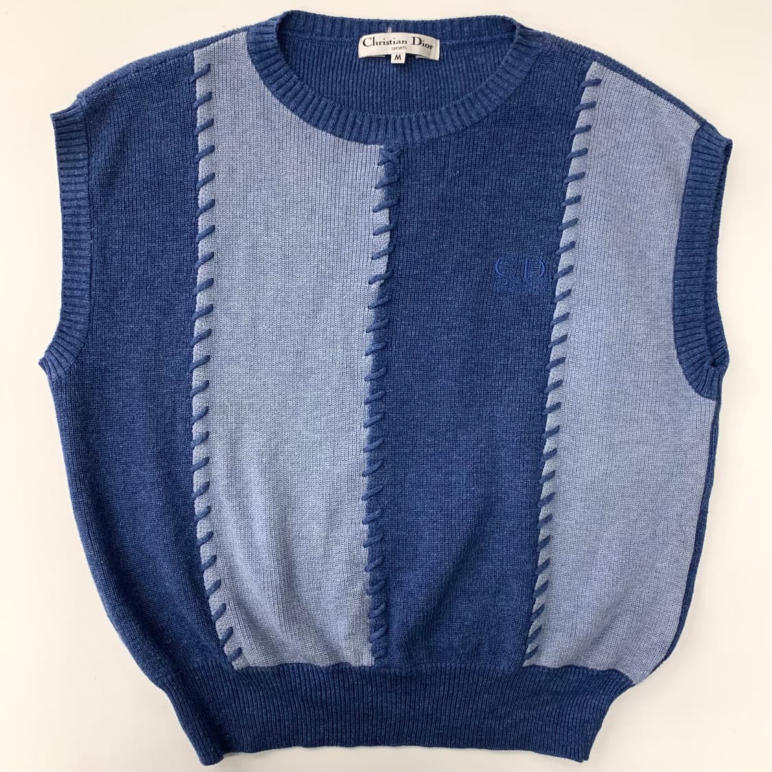 Dior 크리스챤 디올 90‘s CD 로고 니트 베스트 상품이미지1