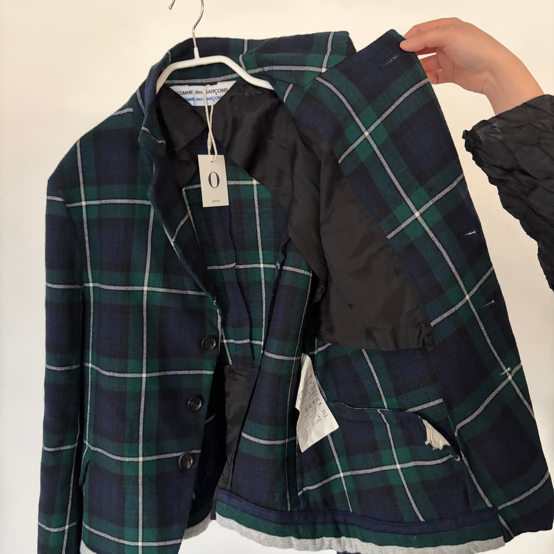 Round Cut Check Jacket 상품이미지9
