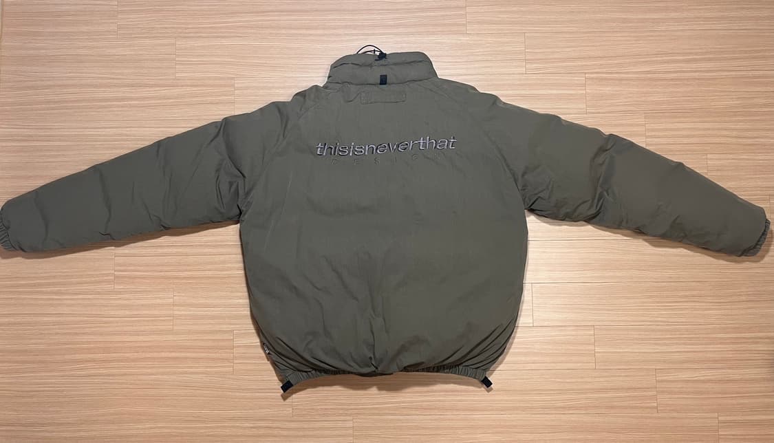 디스이즈네버댓 DSN 다운푸퍼 자켓 숏패딩 올리브 상품이미지6