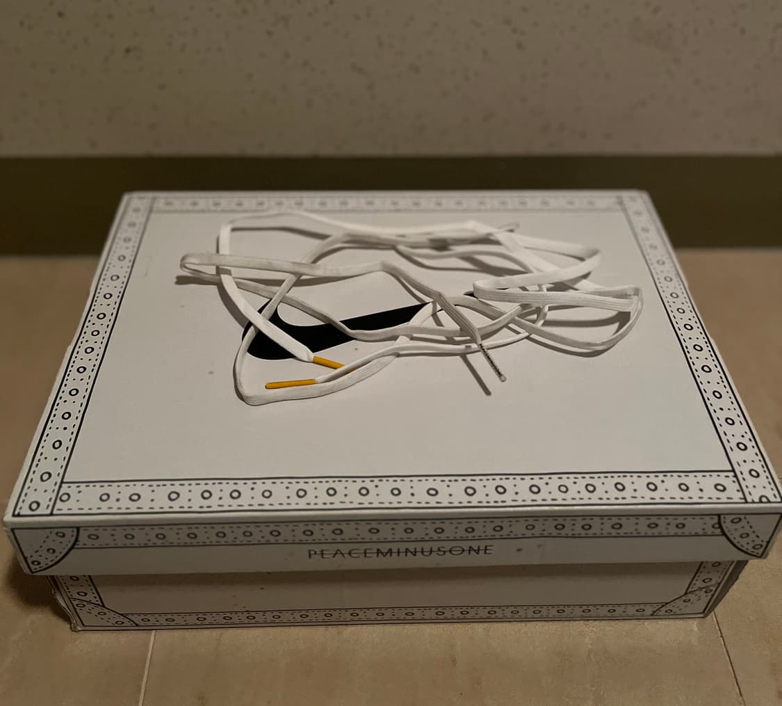 나이키 x 피스마이너스원 권도1 화이트 265 상품이미지7