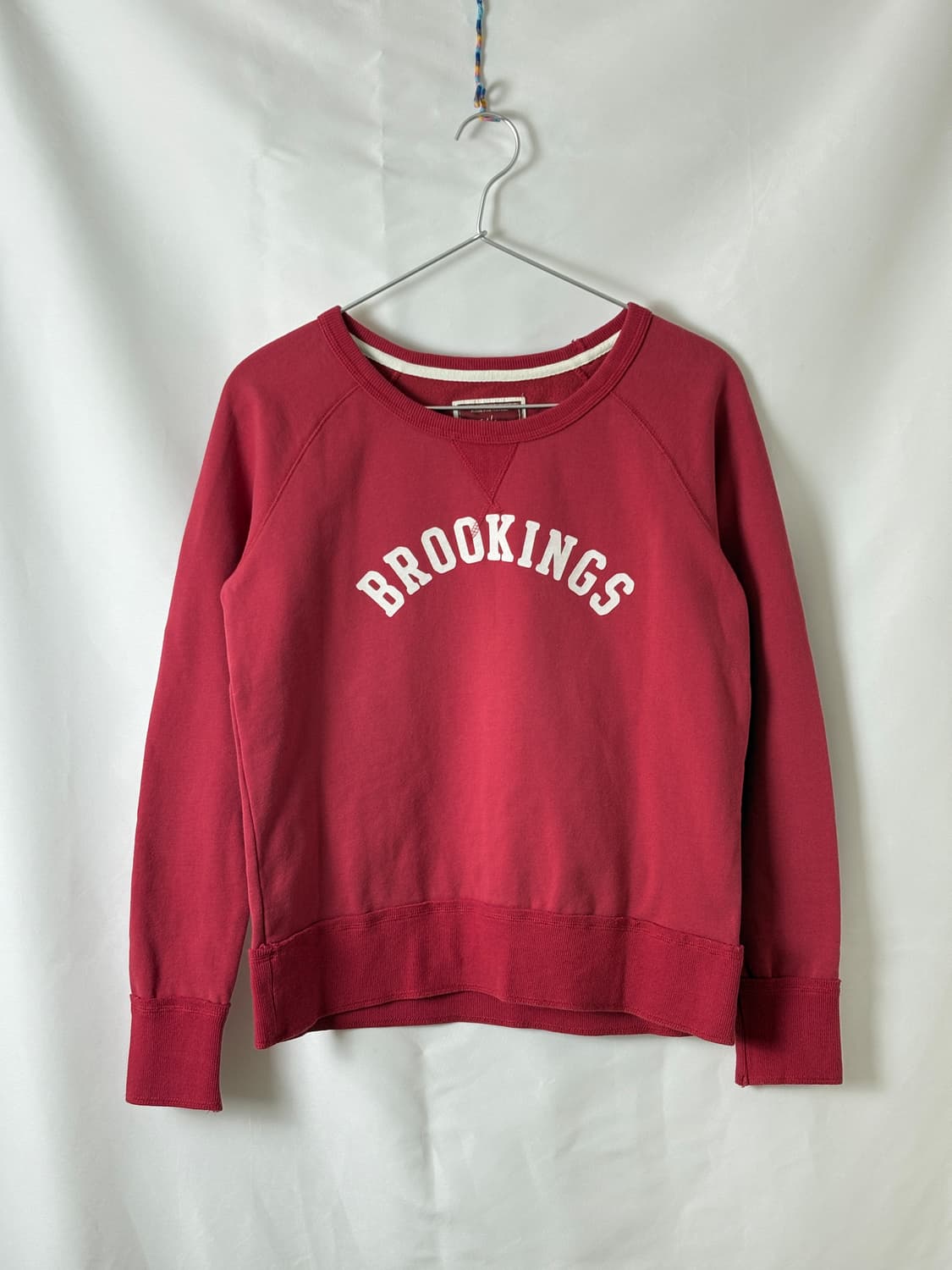 브라이트 레드 맨투맨 상품이미지6