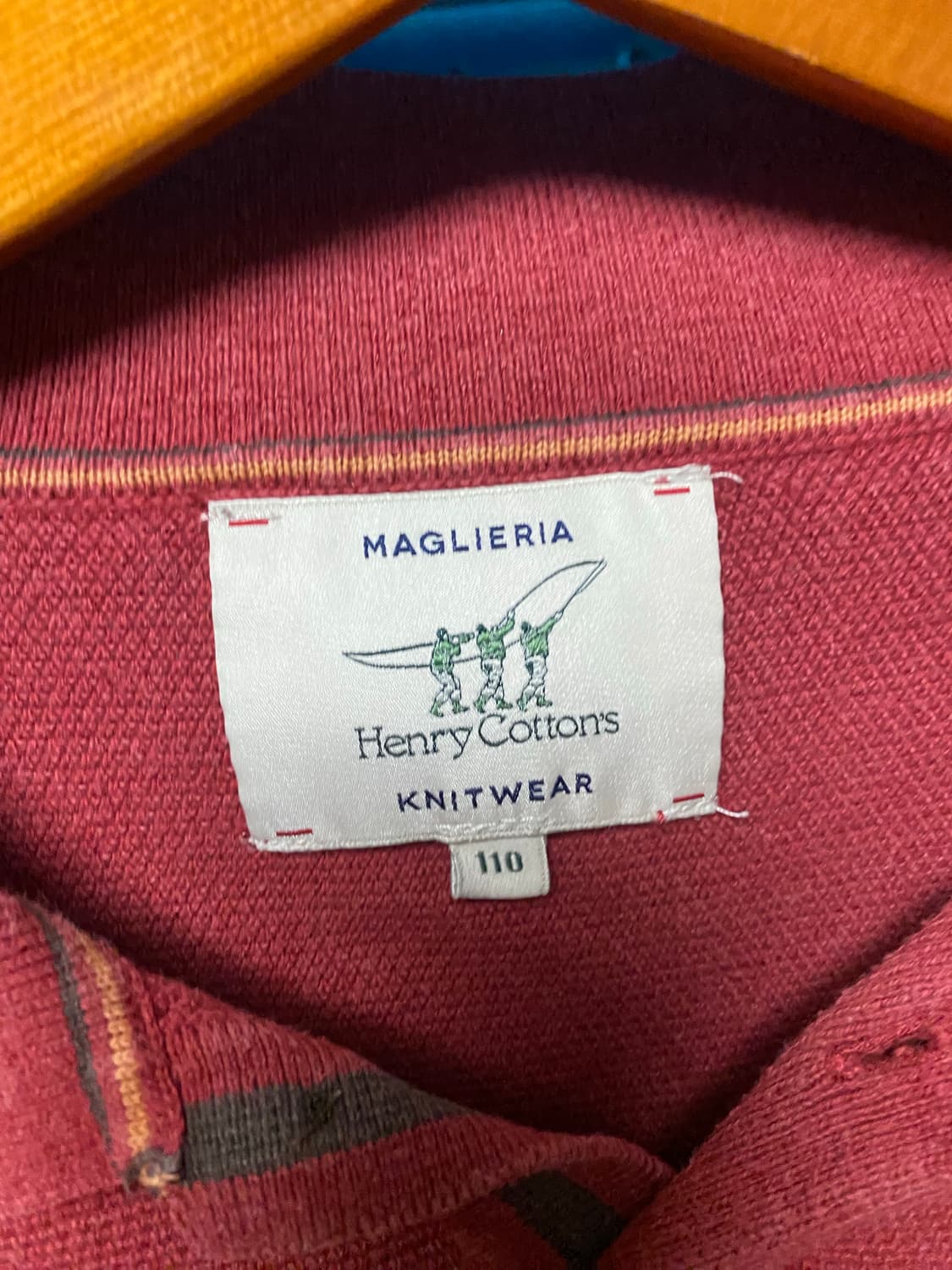 헨리코튼 긴팔 카라티셔츠 110 상품이미지2