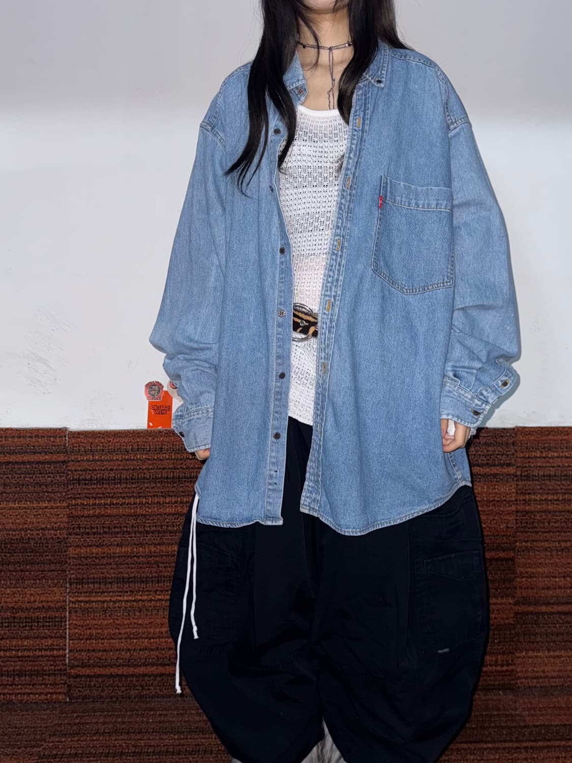 리바이스 원포켓 데님셔츠 상품이미지6