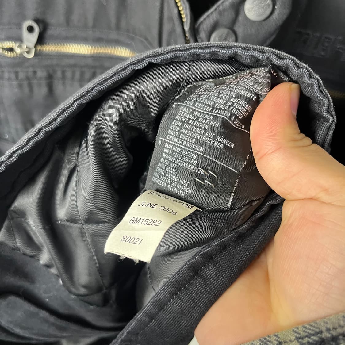 [Harley Davidson] 할리데이비슨 00's 코튼 라이더자켓 상품이미지6