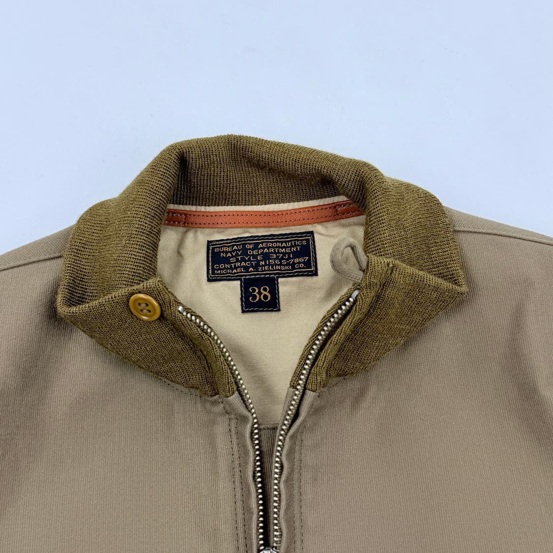 The Real McCoy's 37J1B 봄버 자켓 (38) 상품이미지4