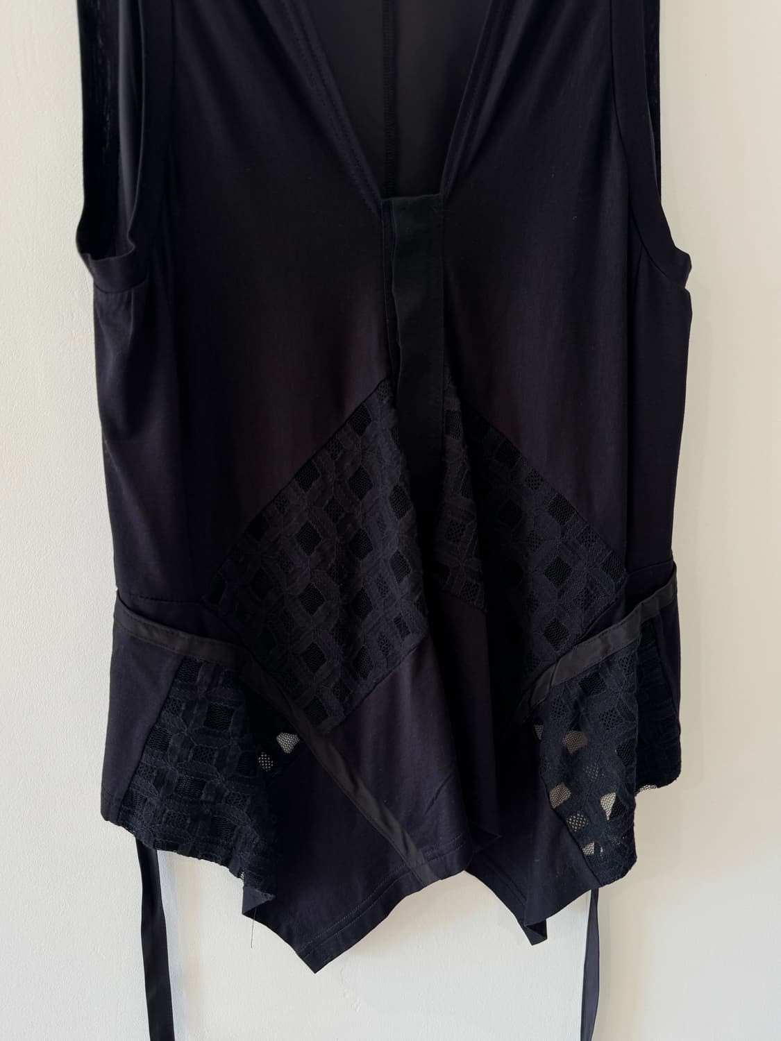 Gomme seethrough vest 상품이미지3