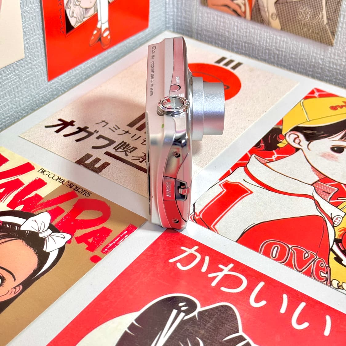 카시오 엑슬림 EX-Z550 실버 빈티지디카 상품이미지5