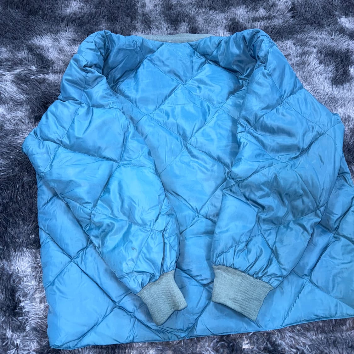 투티/0114 카벨라스 구스다운 퀼팅 경량 패딩 자켓 90s 워크웨어 상품이미지2