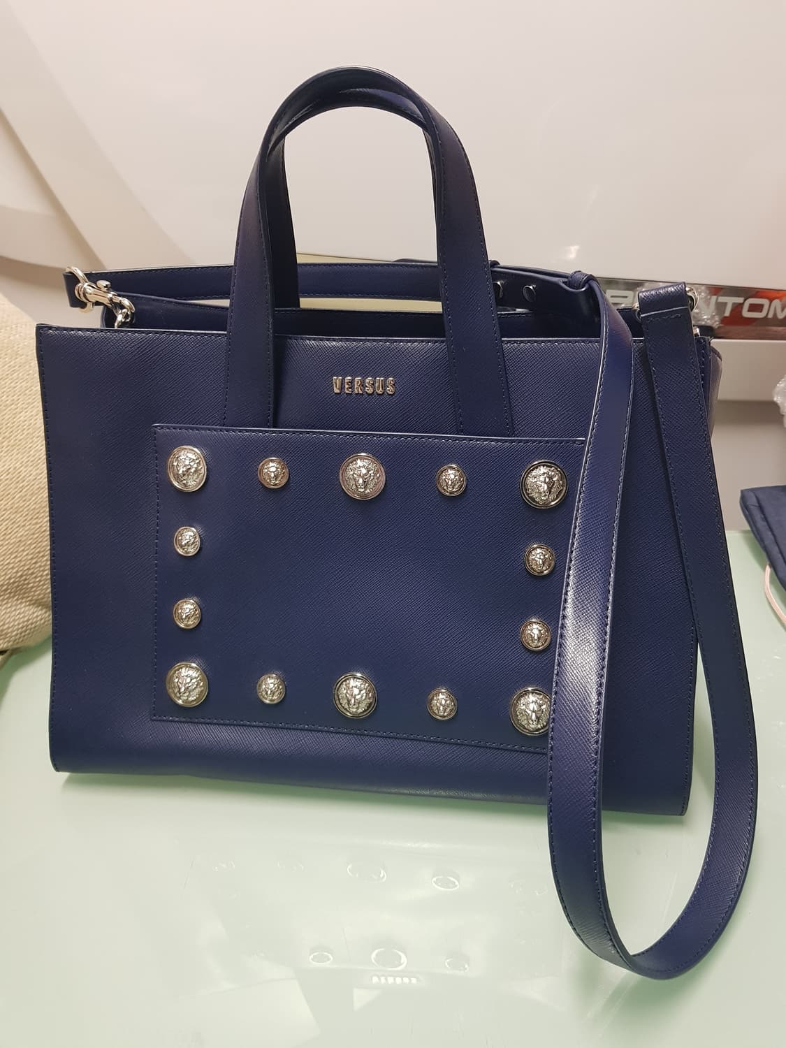 베르수스 사피아노 토트&숄더백(컨디션굿) 상품이미지1