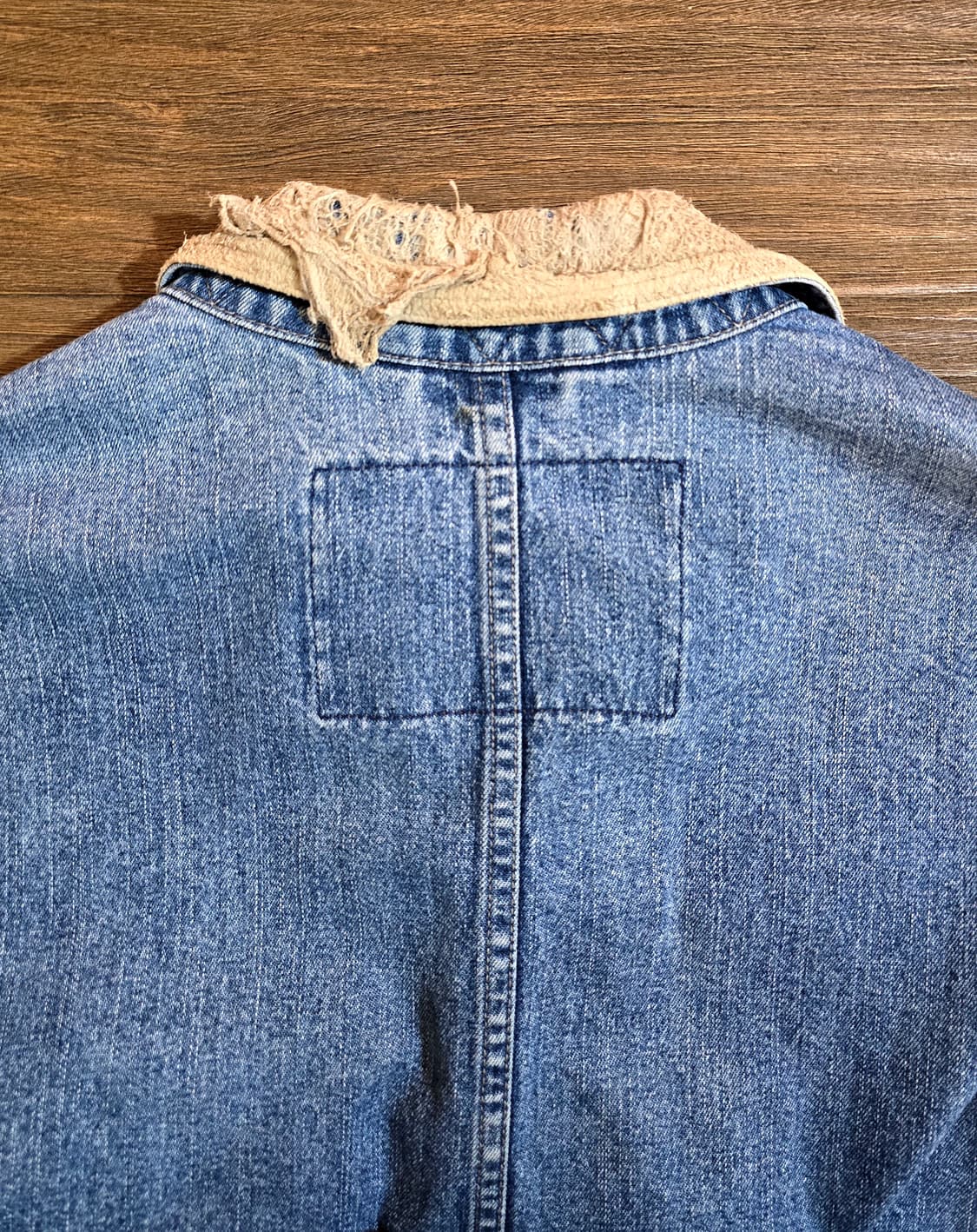 90s 리바이스 스웨이드 카라 데님 초어 자켓 (Levis) 상품이미지3