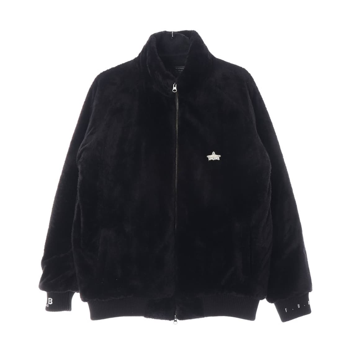 BLACKMAMBA 블랙 퍼 집업 자켓 1XL 상품이미지1