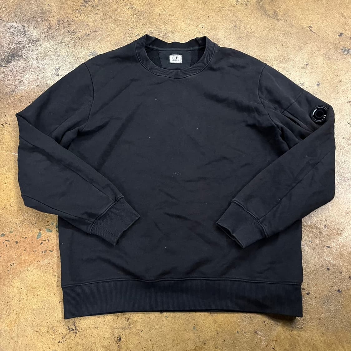 [정품/XXL] C.P. 컴퍼니 블랙 맨투맨 티셔츠 b8 상품이미지2