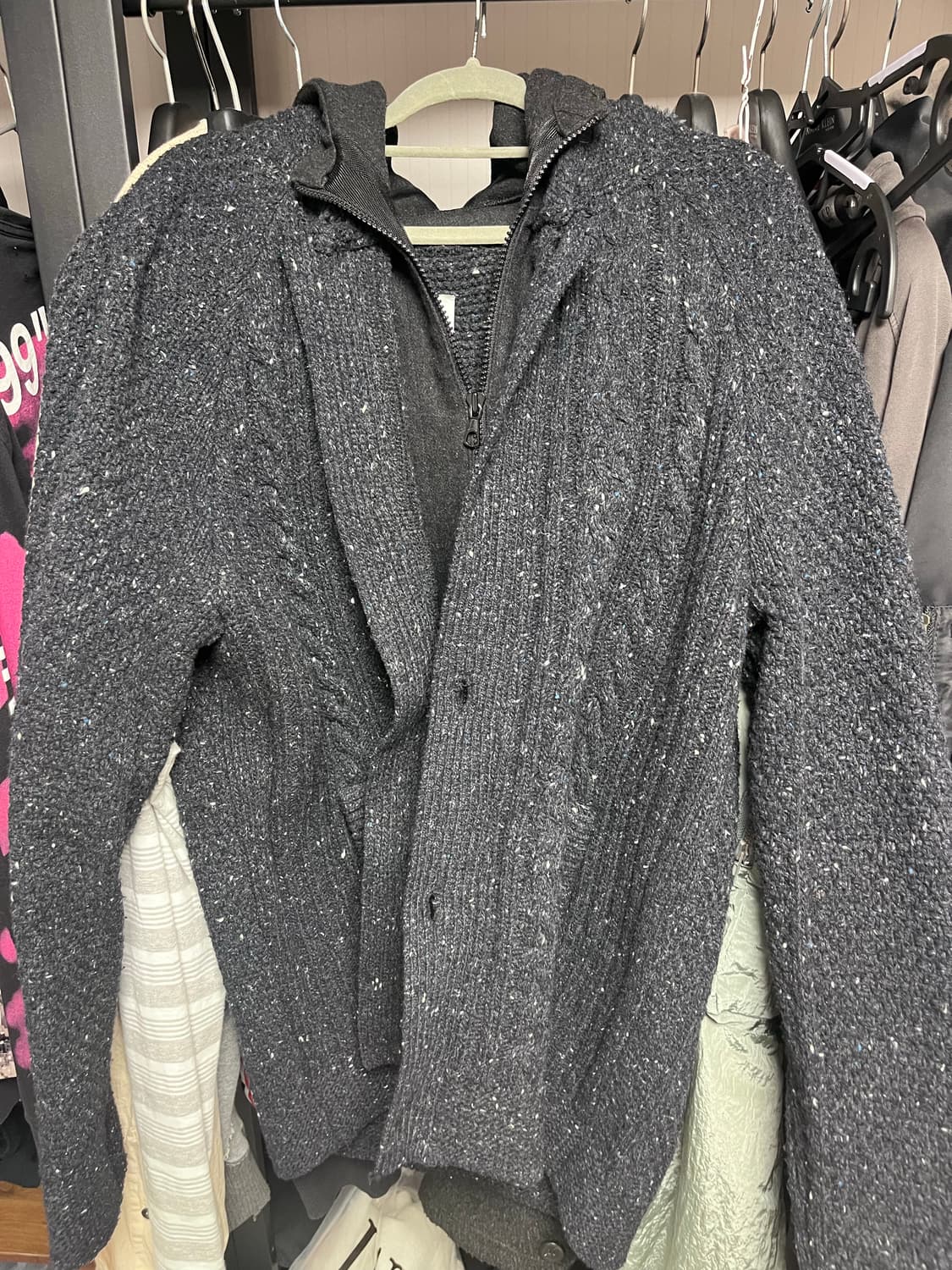 CP컴퍼니 고글 니트집업 [xl] 상품이미지2