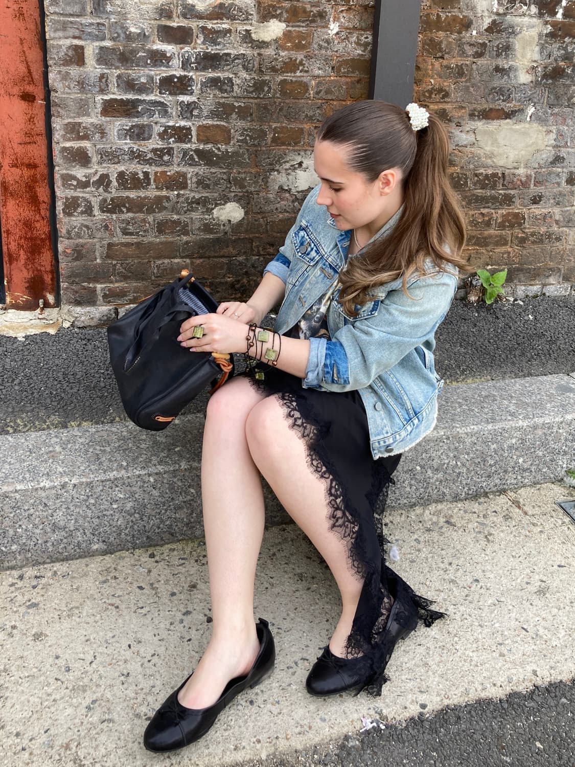 AllSaints 데미지 데님 재킷 상품이미지4