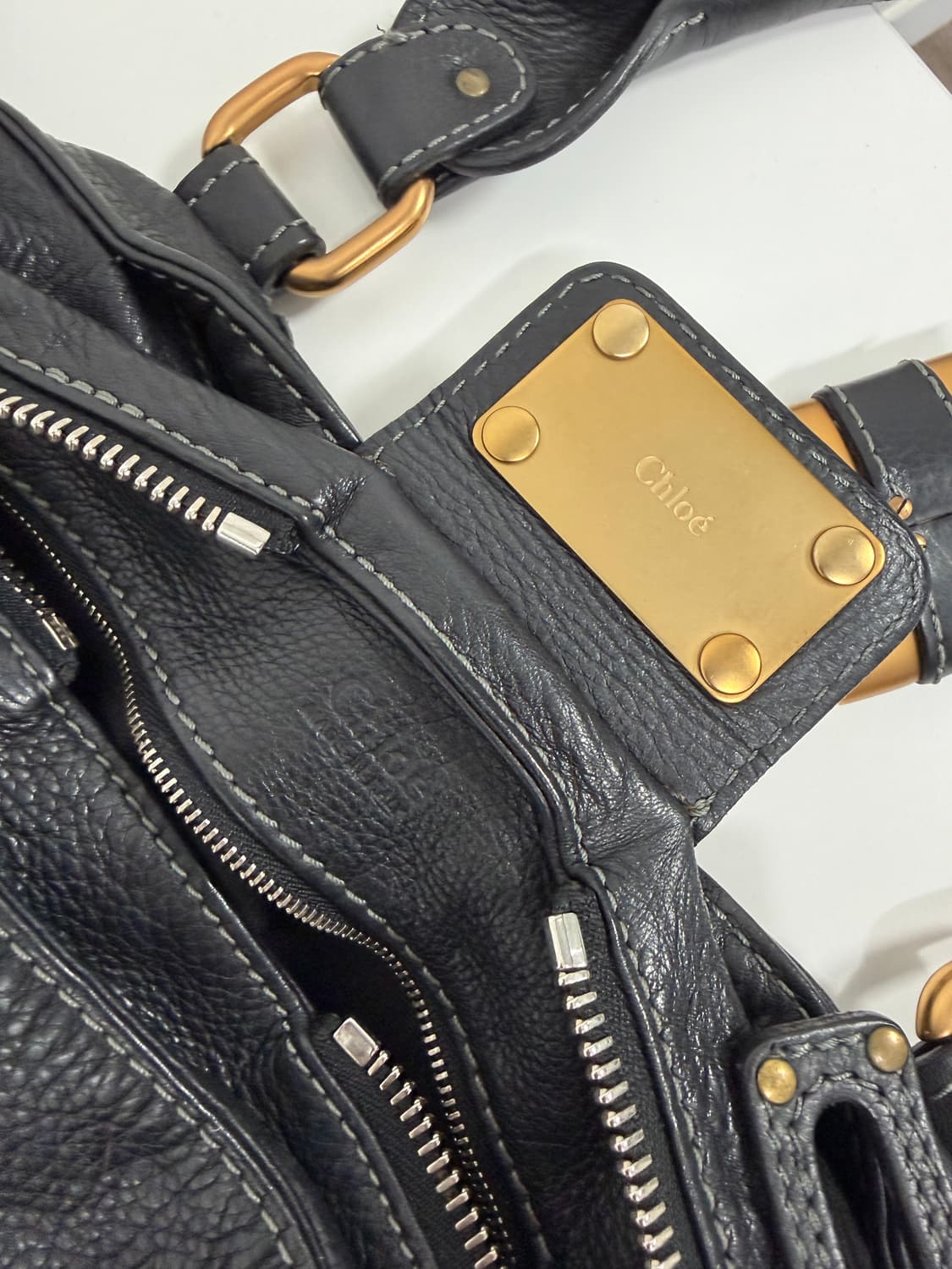 끌로에 패딩턴 자물쇠 백 블랙 상품이미지7