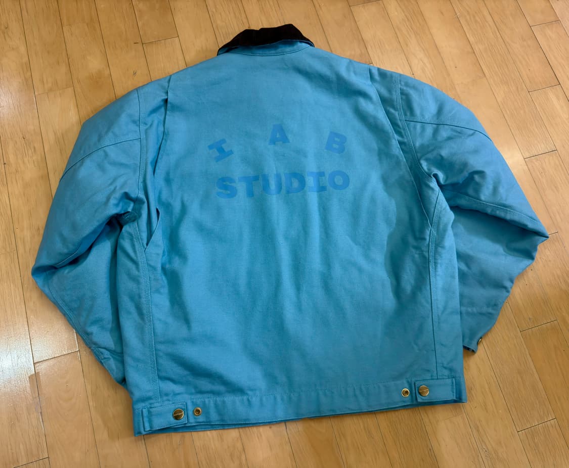 [칼하트] 아이앱 스튜디오 OG 디트로이트 자켓 밀키 블루 (L) 상품이미지3