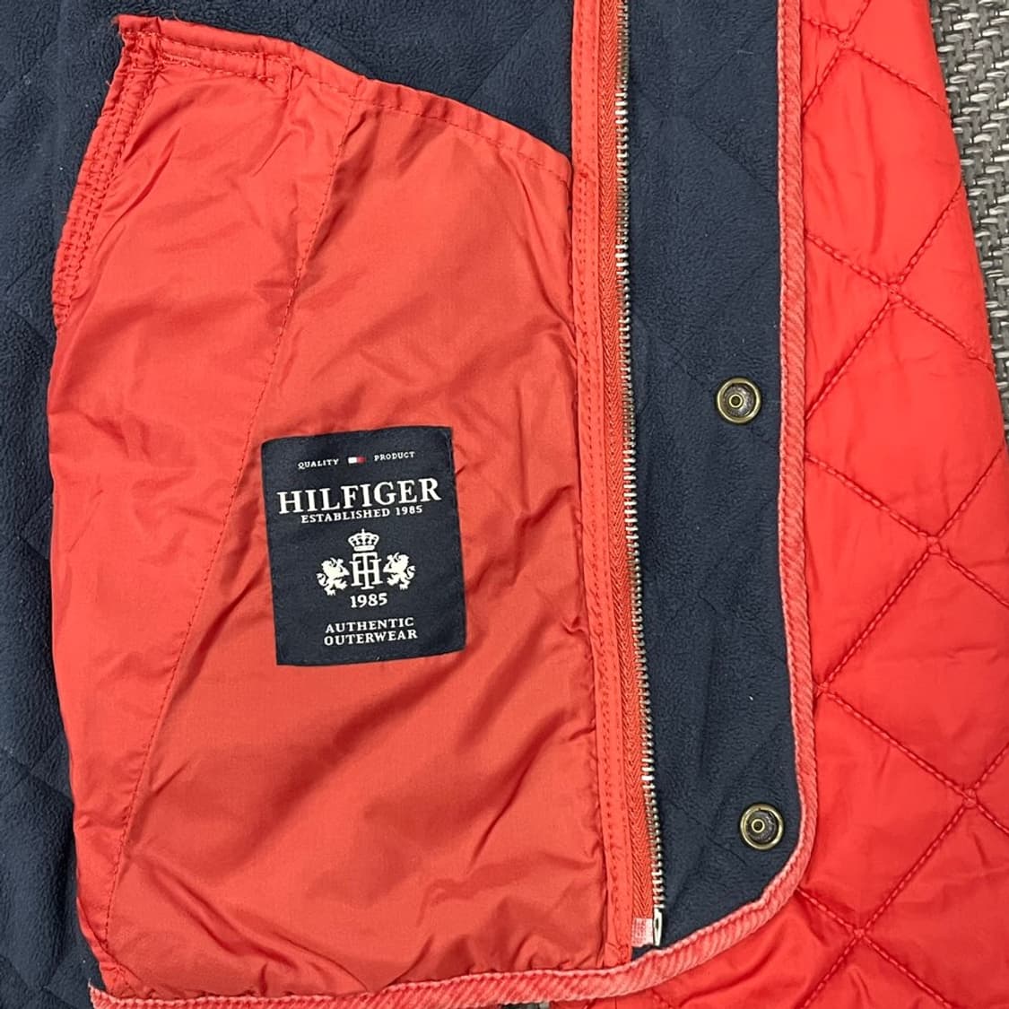 타미힐피거 퀼팅자켓 v0007 상품이미지5