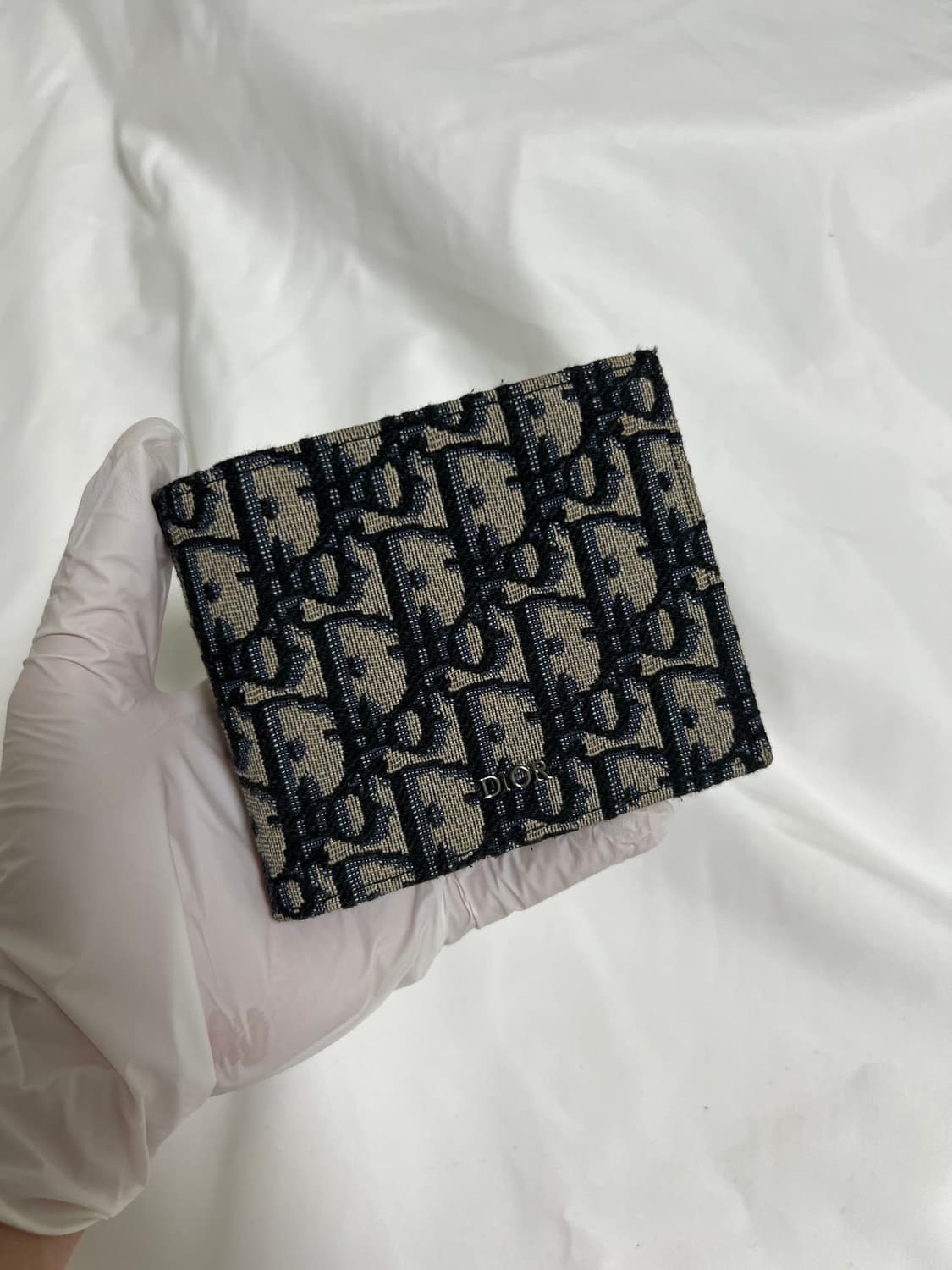 [정품] 신형 새상품급 / 디올 오블리크 반지갑 베이지 상품이미지1