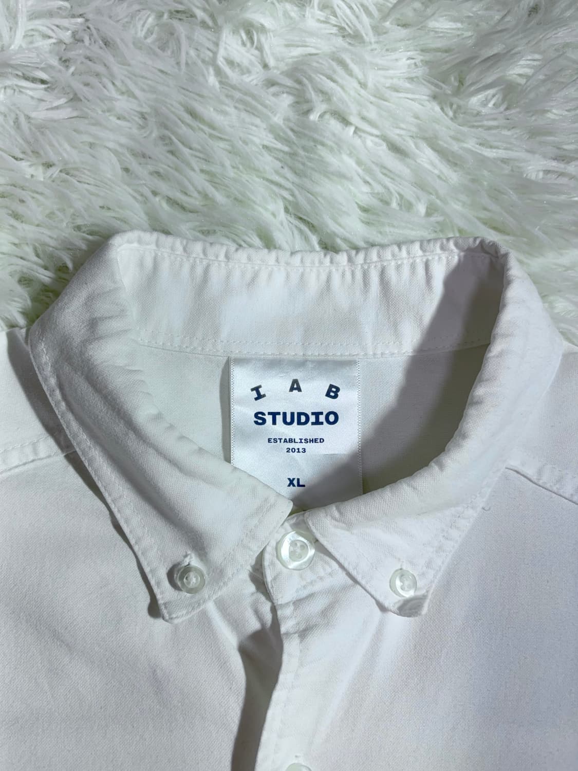 아이앱스튜디오 화이트 워크셔츠  상품이미지6