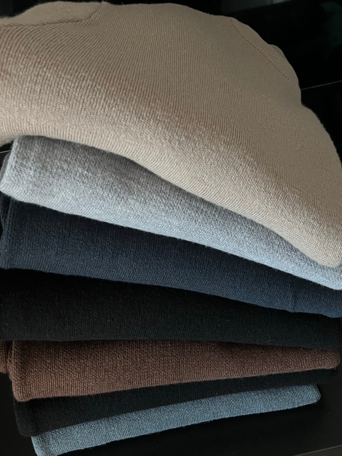 쿠어 탑필 캐시미어, 울 라운드 니트, 엘무드 화란 니트 상품이미지1