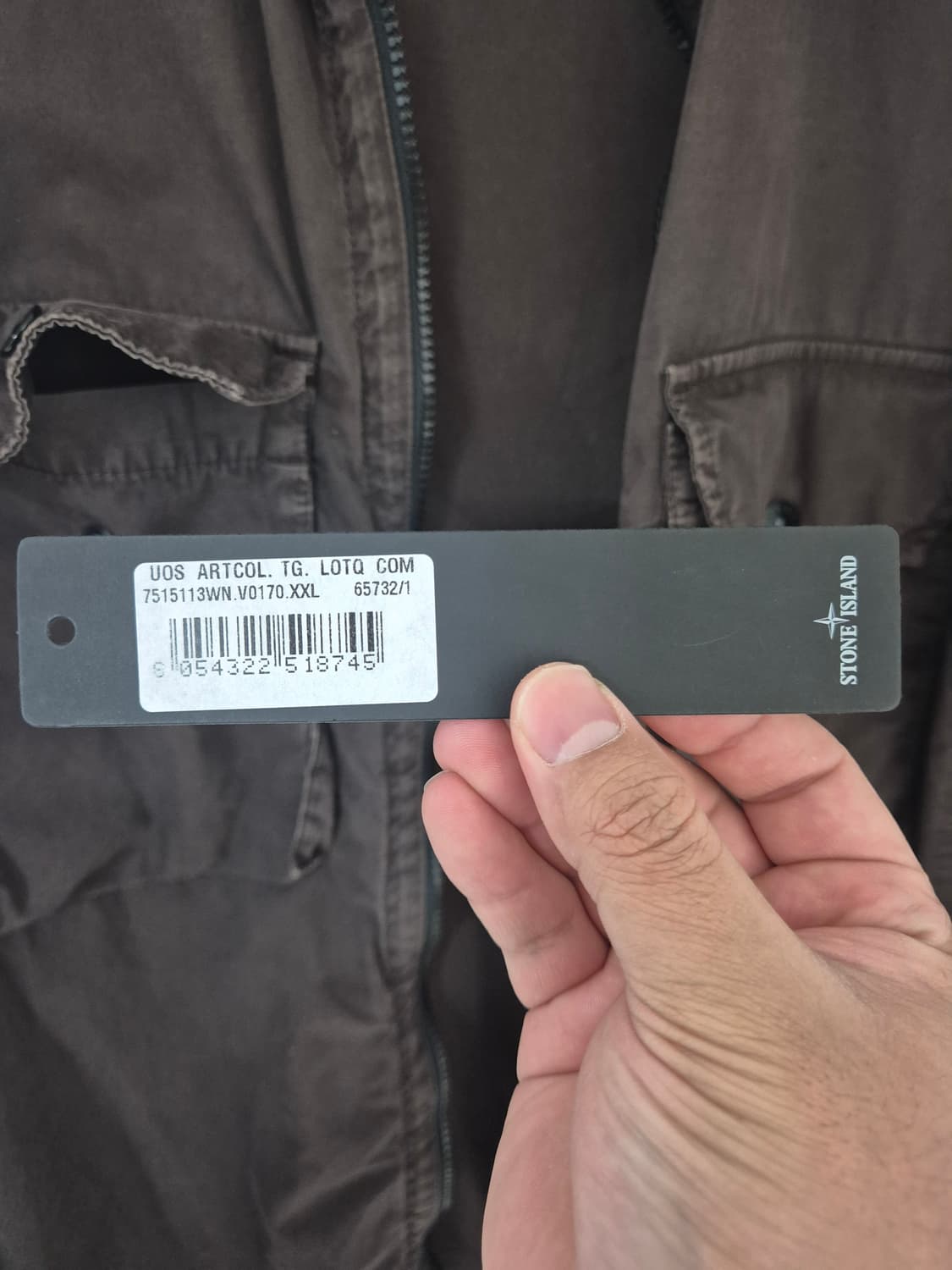 스톤 자켓 xxl 브라운 상품이미지5