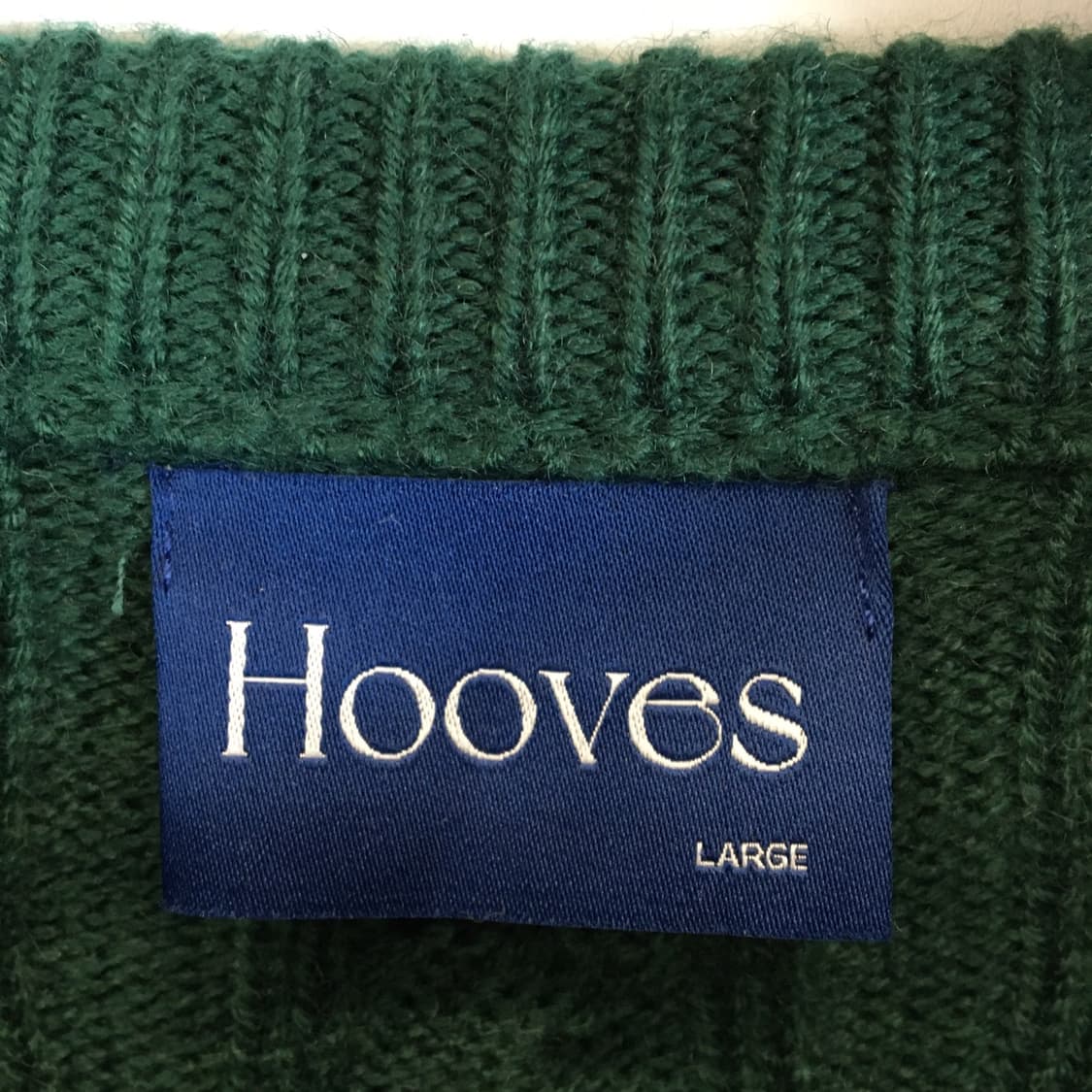 Hooves 후브스 헤비케이블 니트 L 상품이미지5