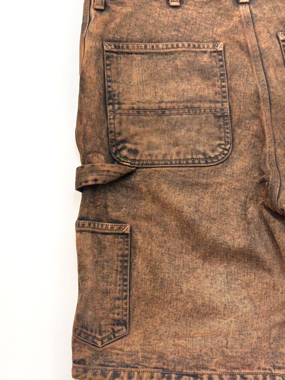 Carhartt wip 칼하트 WIP 싱글니 카펜터 팬츠 데님쇼츠 상품이미지7