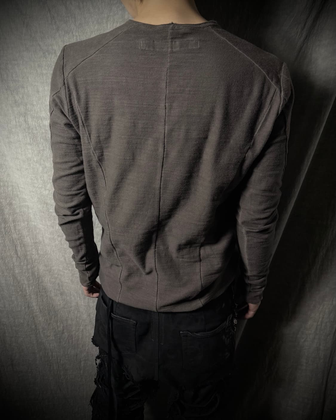 A.F ARTIFACT Washed Asymmetric Longsleev 상품이미지1