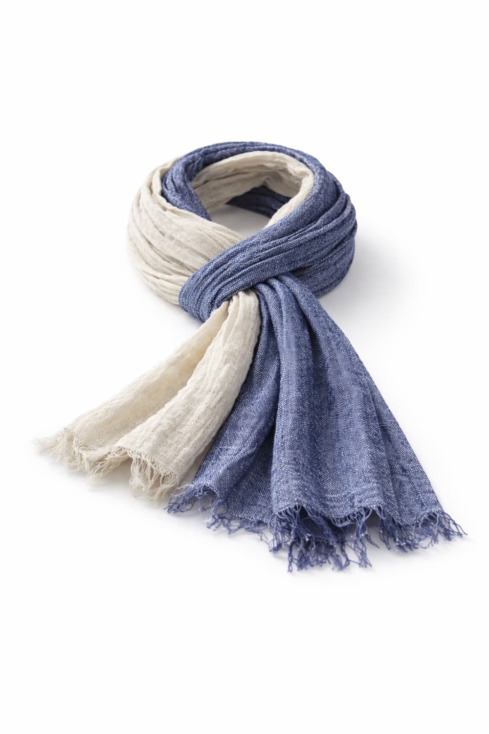 투톤 빈티지 주름 머플러 (새상품) 상품이미지3