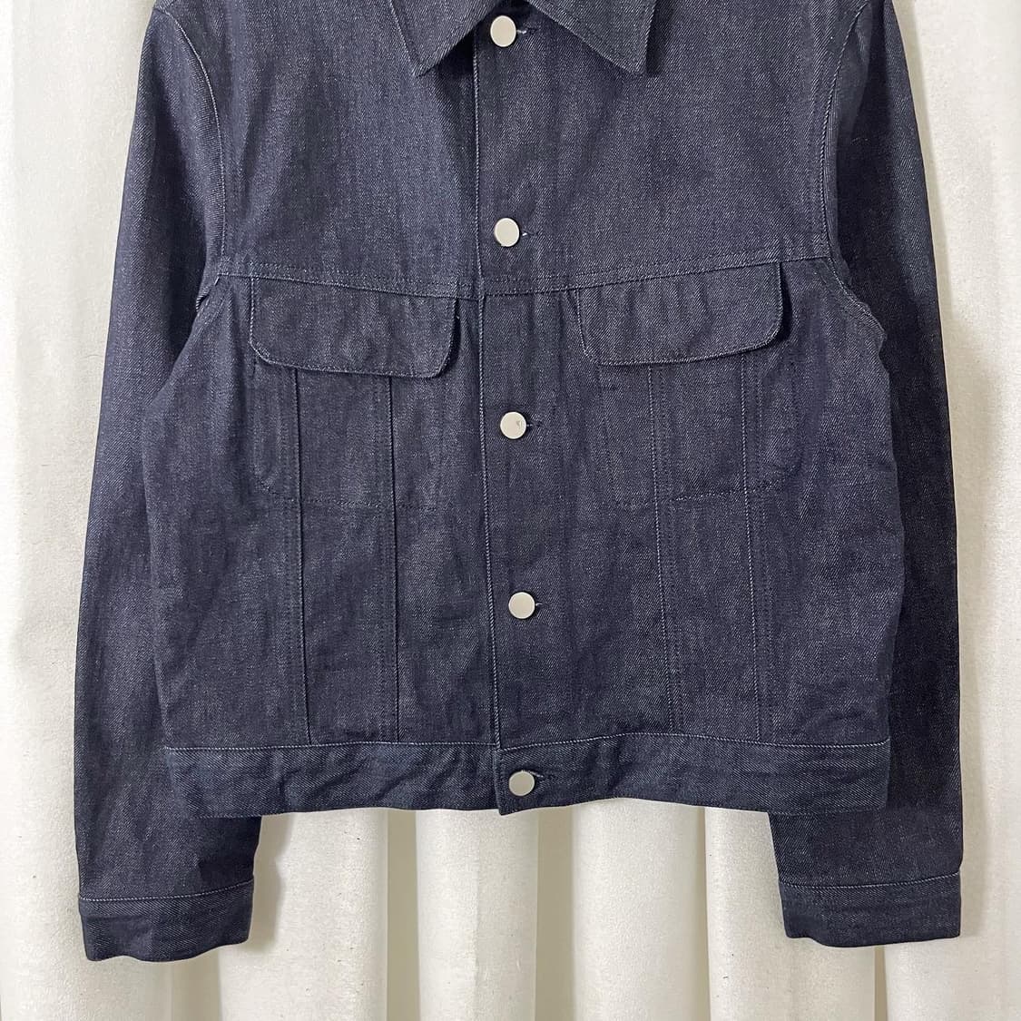 051 투포켓 데님 트러커 자켓 상품이미지4