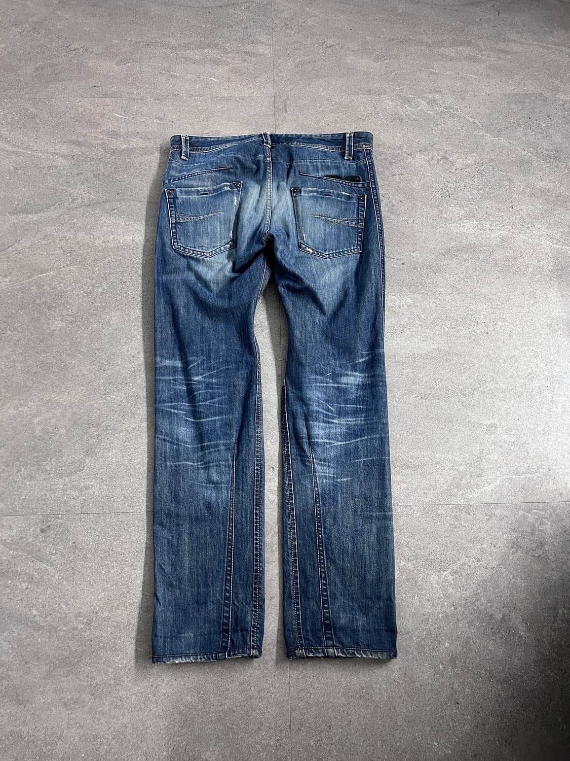 디젤 다론 디스트레스드 데님 팬츠 상품이미지5