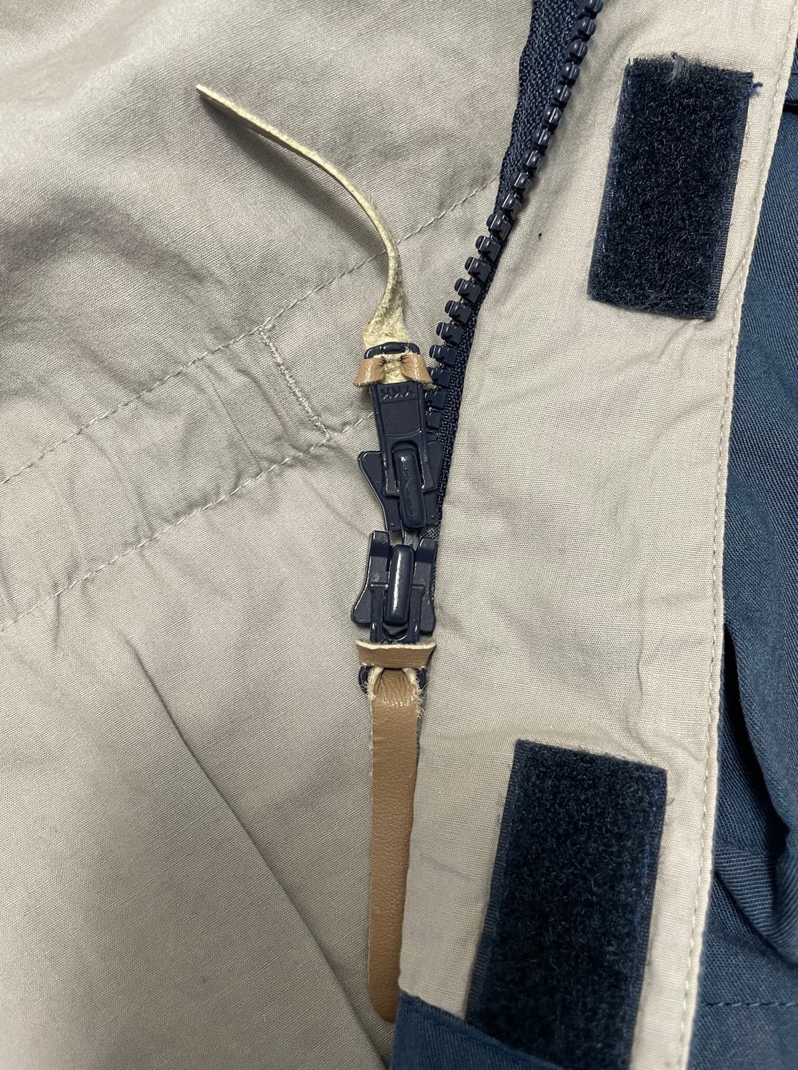 칼하트 테리 자켓 스모크 블루컬러 사이즈 XL 상품이미지3