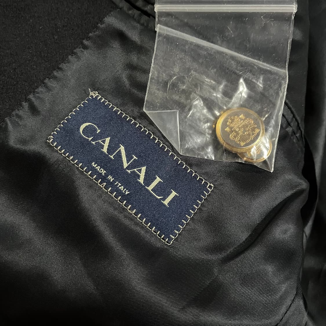 [97] 까날리 캐시미어100 금장자켓 상품이미지9