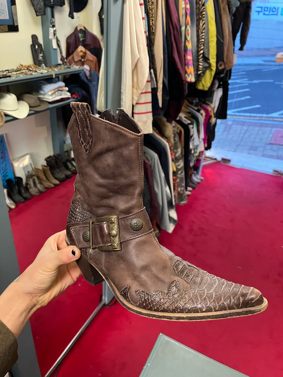 이태리 웨스턴부츠 상품이미지1