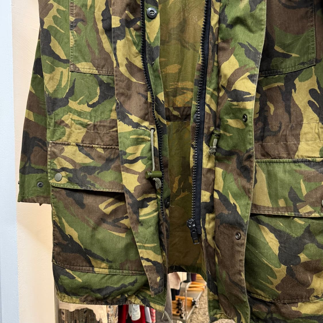 90s 빈티지 네덜란드군 M90 우드랜드 필드 자켓 (L)  상품이미지4