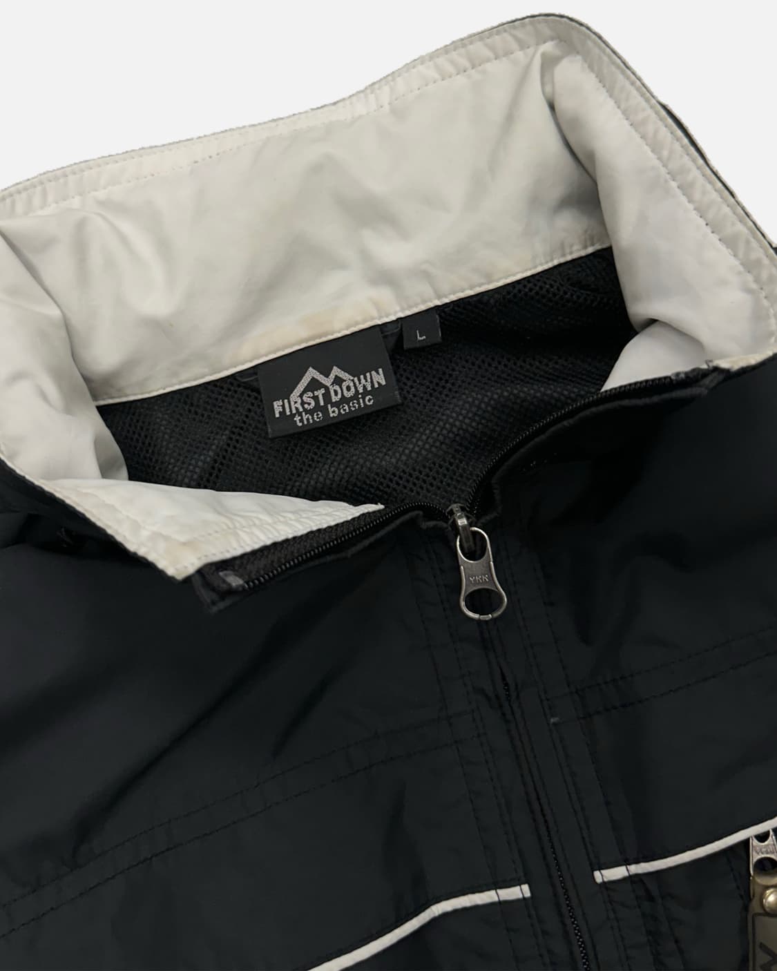 logo embroidery zip-up jacket 상품이미지4