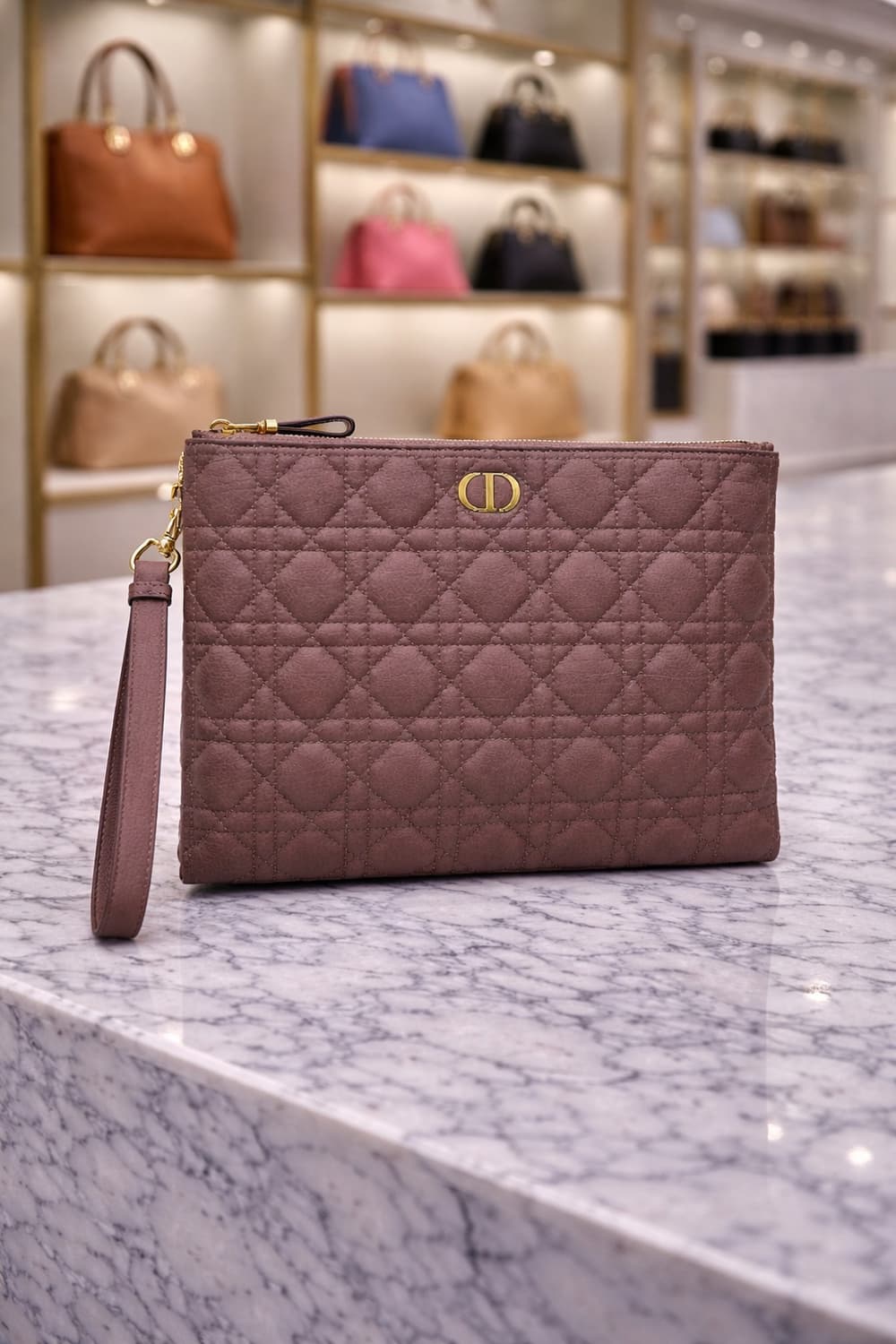 [S급] 디올 카로 데일리 파우리 라지 판매합니다!!! 상품이미지1