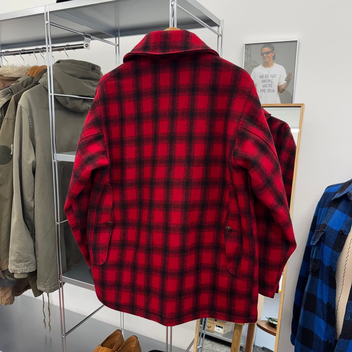 60s 울리치 Woolrich 매키노 울 헌팅 자켓 (XL)   상품이미지6