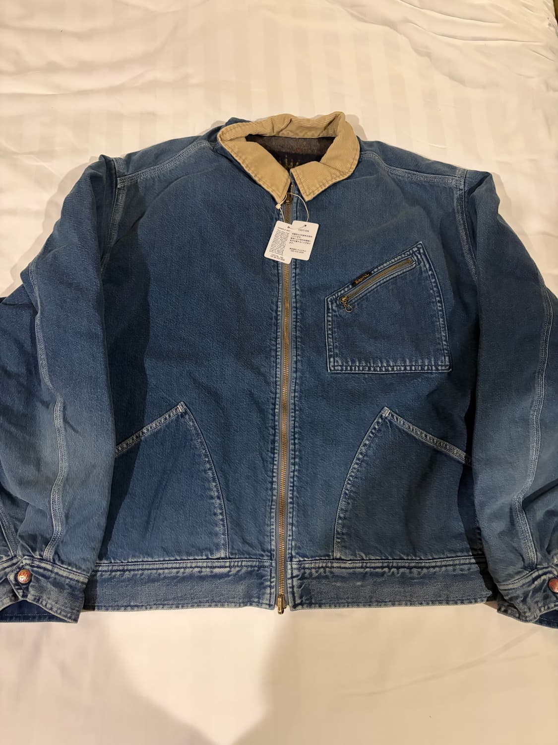 [3] 캐피탈 kapital 리버시블 마리아 집업 워크자켓 상품이미지1